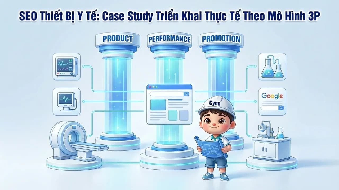 SEO thiết bị y tế: Cách tiếp cận theo mô hình 3P