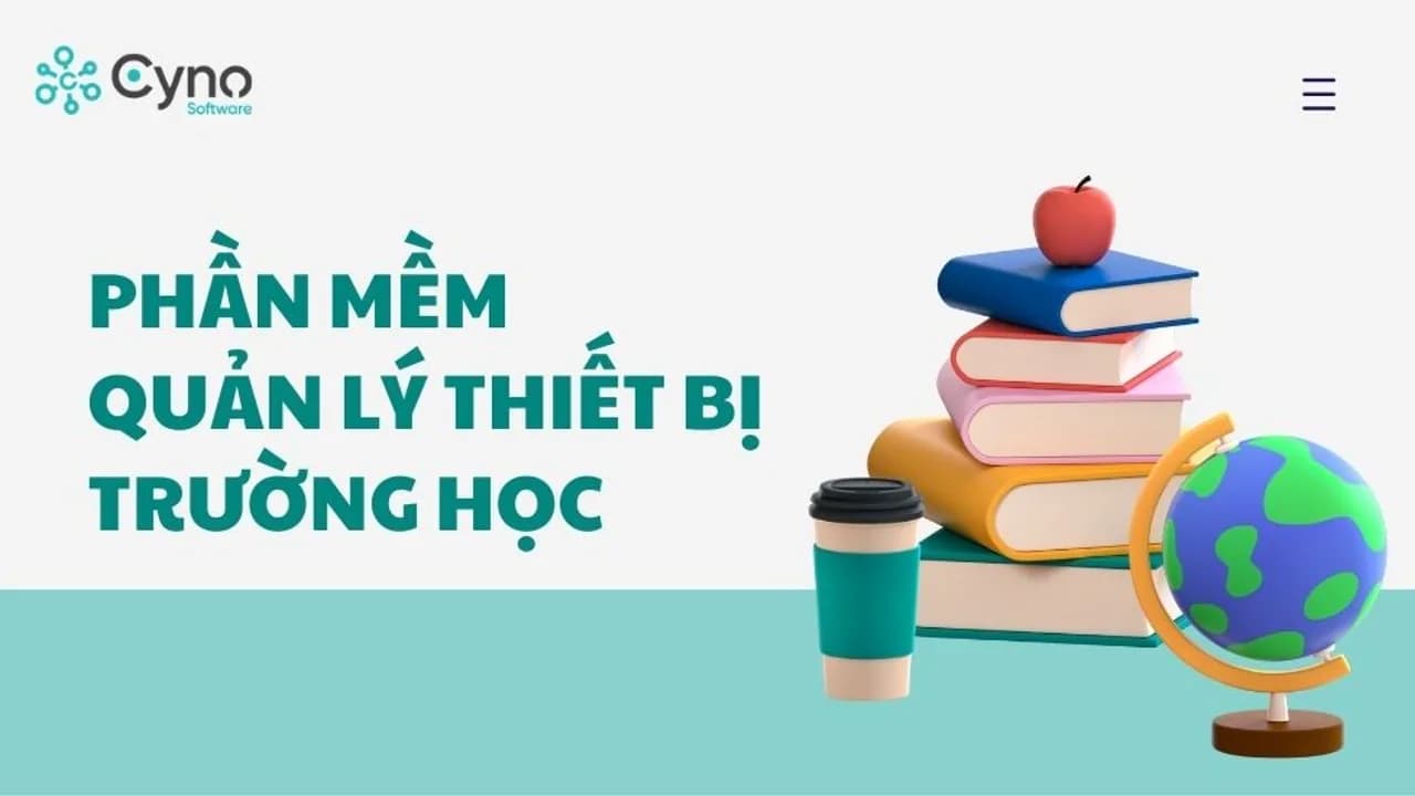 Phần mềm quản lý thiết bị trường học: sổ và ca nghiệm thu