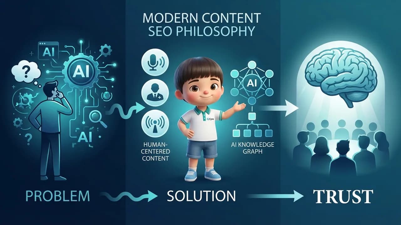 Content SEO theo mô hình Problem – Solution – Trust