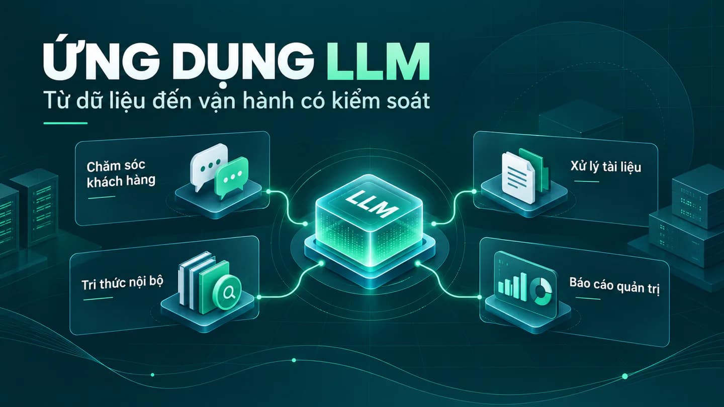 Ứng dụng mô hình ngôn ngữ lớn (LLM) trong doanh nghiệp