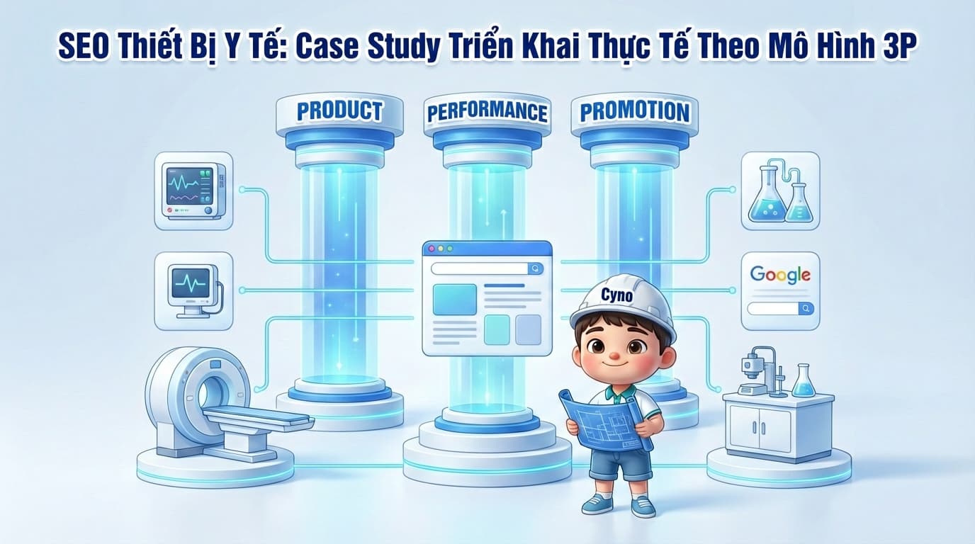 SEO thiết bị y tế: Cách tiếp cận theo mô hình 3P