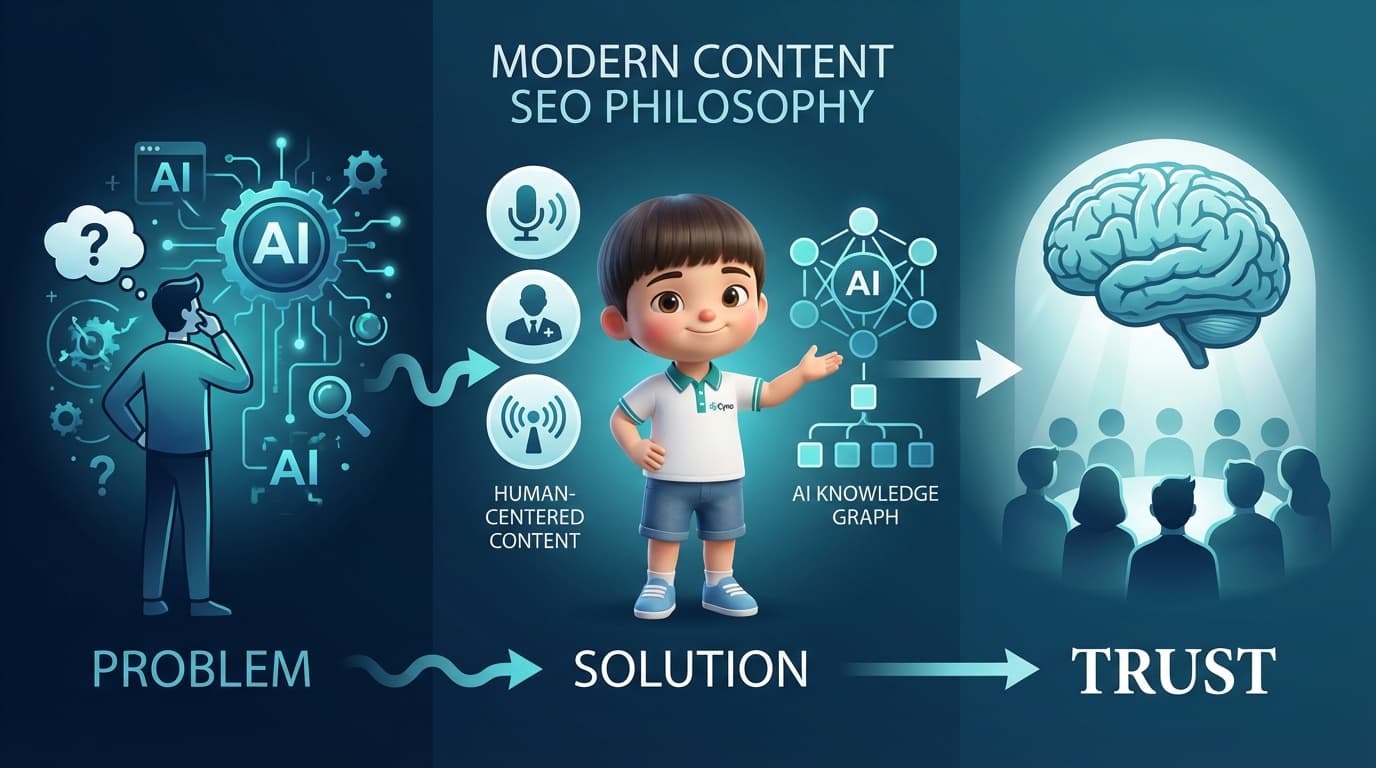 Content SEO theo mô hình Problem – Solution – Trust