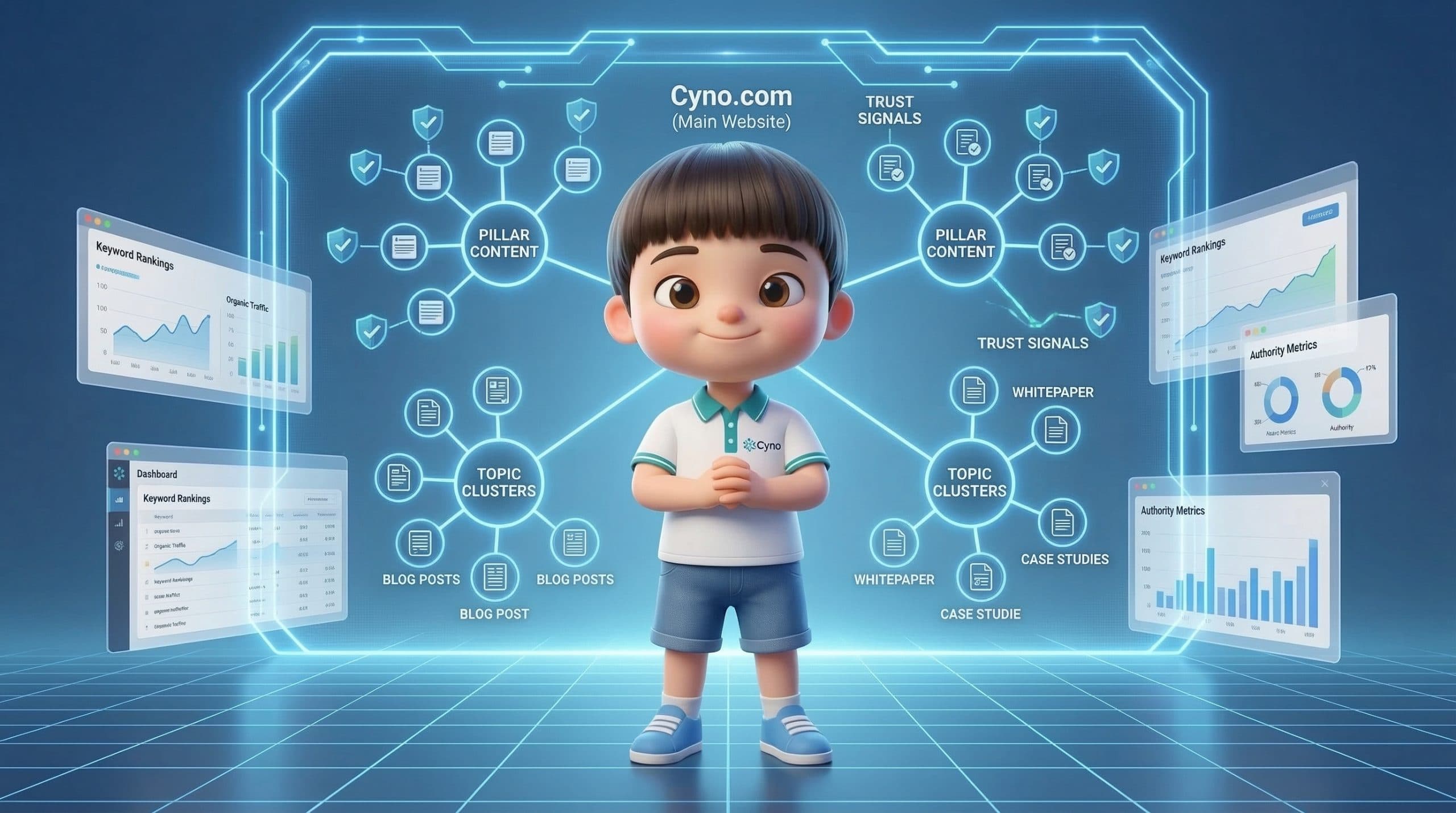 Chiến lược SEO doanh nghiệp: Nội dung, chủ đề và thương hiệu