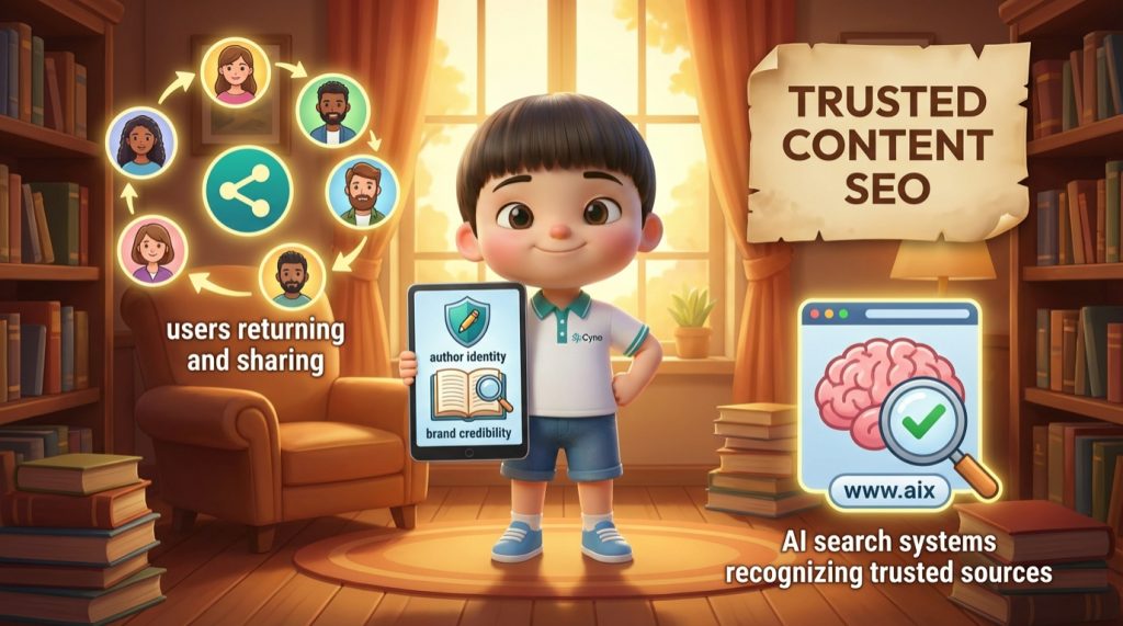 Trust là yếu tố giúp Content SEO được Google và người dùng tin tưởng lâu dài
