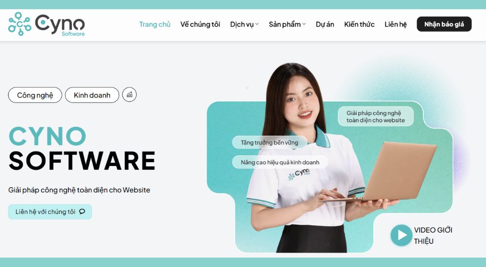 Đơn vị cung cấp dịch vụ CYNO SOFTWARE