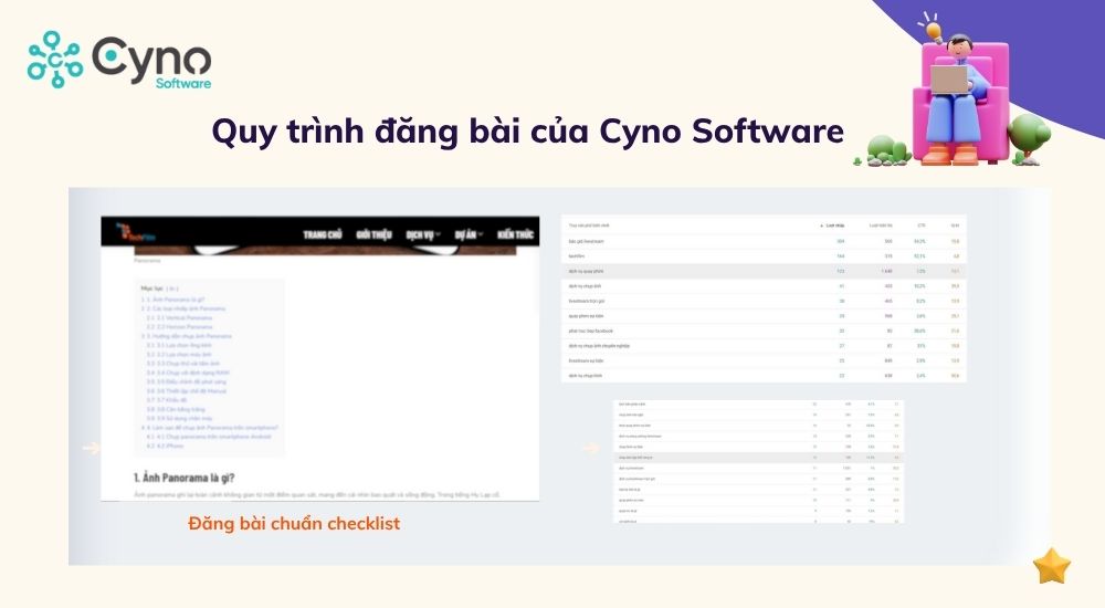 Dự án SEO tổng thể Techfilm: Từ từ khóa đến cụm nội dung — hình minh họa