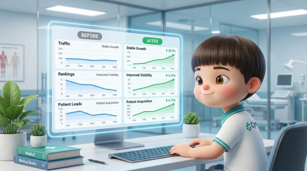 SEO đúng chiến lược giúp website thiết bị y tế trở thành kênh bán hàng ổn định, dài hạn.