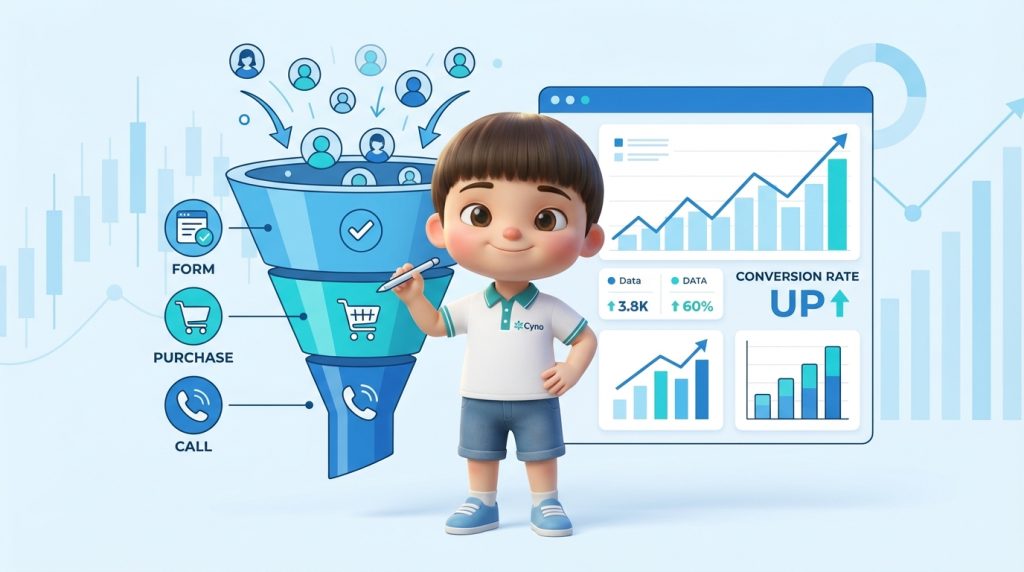 Tối ưu Conversion Rate giúp biến traffic thành hành động và doanh thu thực tế.