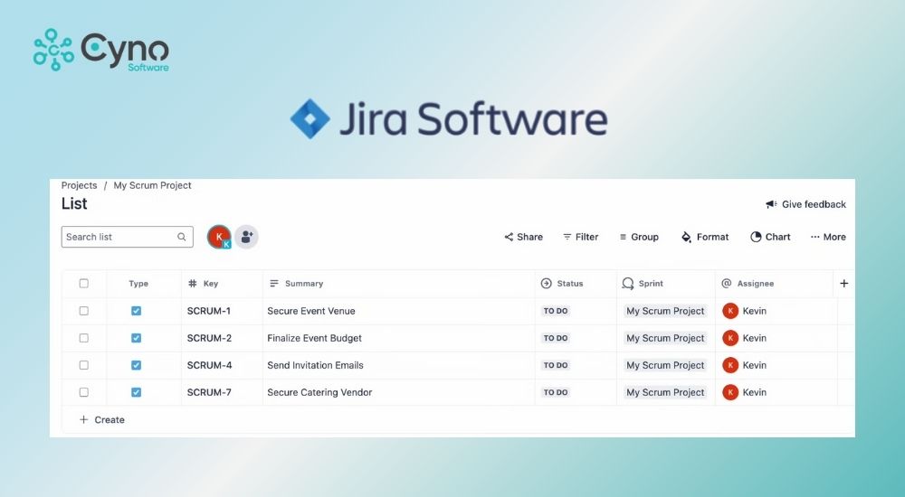Jira Software nền tảng quản lý dự án
