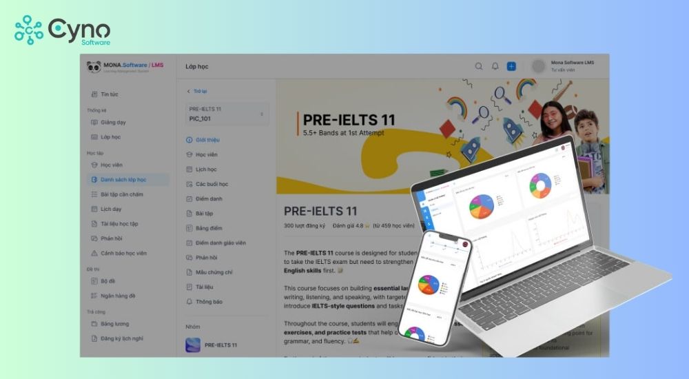 ERP giáo dục MONA LMS