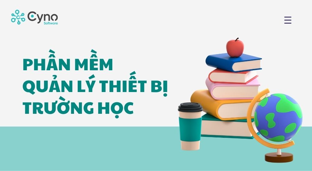 Phần mềm quản lý thiết bị trường học