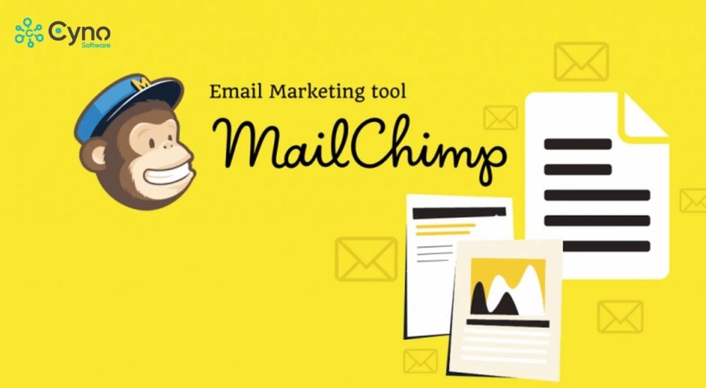 Phần mềm Mail Chimp nằm trong top ứng dụng Email Marketing