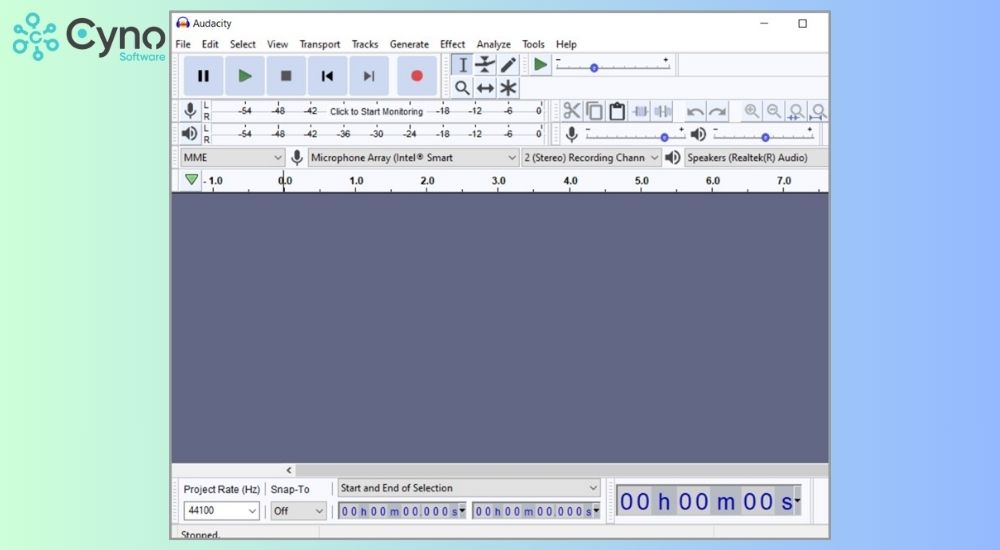phần mềm audacity