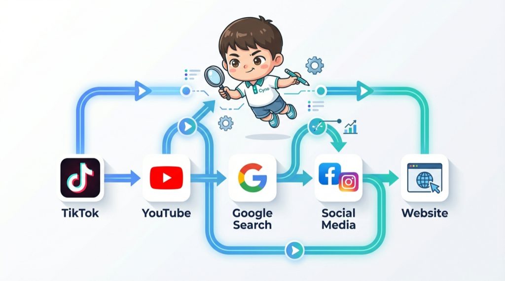 SEO là kiến trúc sư thiết kế hành trình dữ liệu
