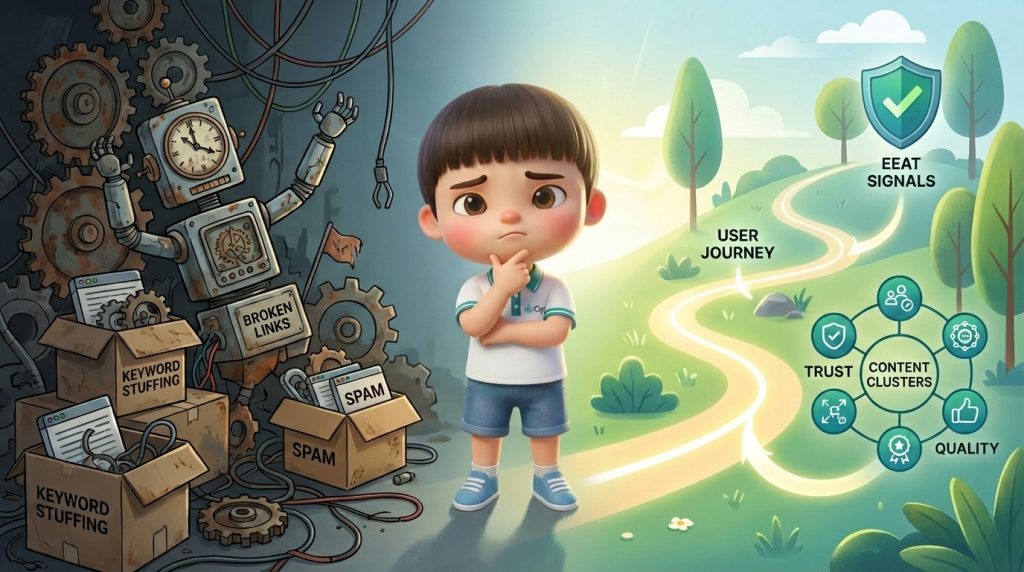 SEOer dần trở thành người thiết kế và quản trị nội dung. Để xây một hành trình thật hoàn chỉnh cho doanh nghiệp.