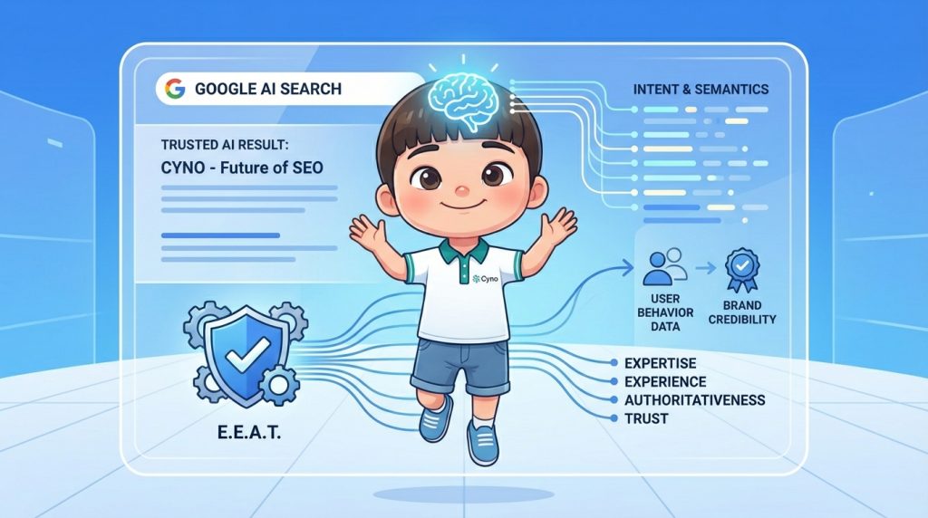 Google Search thời đại AI đánh giá ý định tìm kiếm và độ tin cậy nội dung