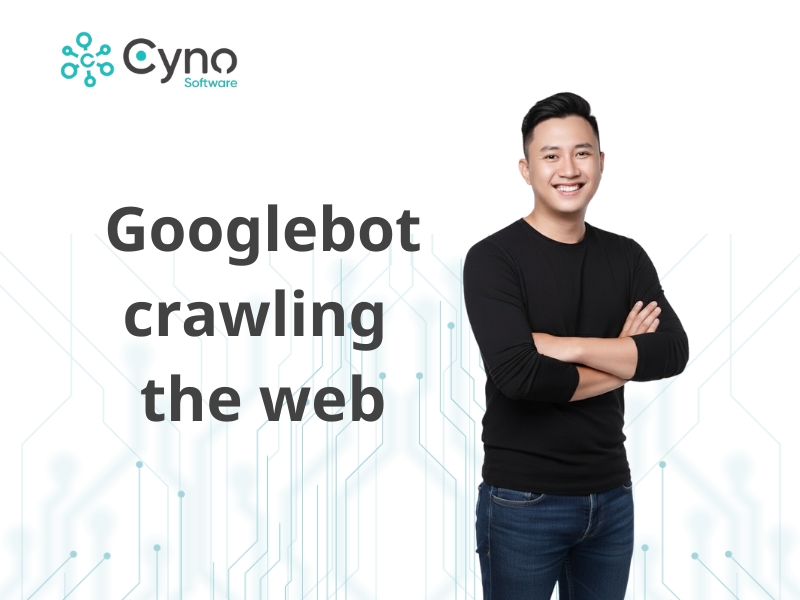 Googlebot crawling the web
