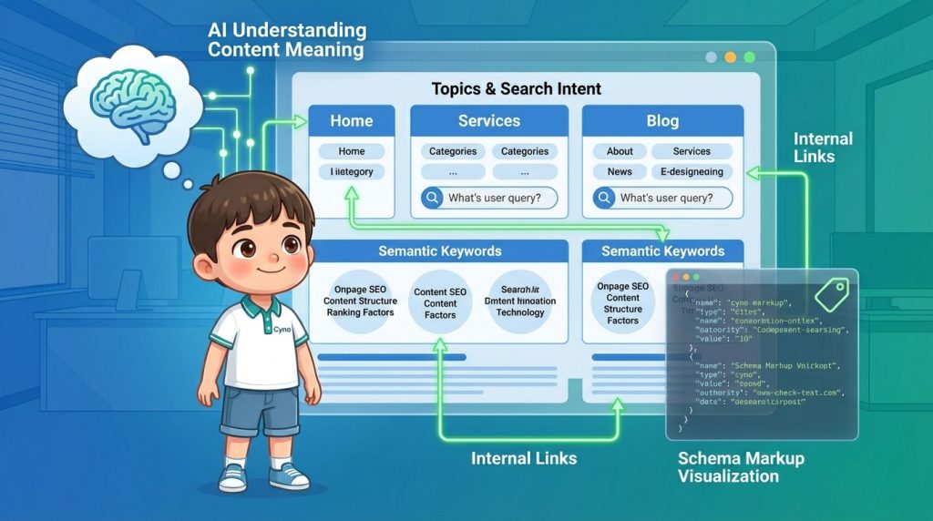 SEO Onpage giúp Google hiểu nội dung và ý định tìm kiếm của người dùng
