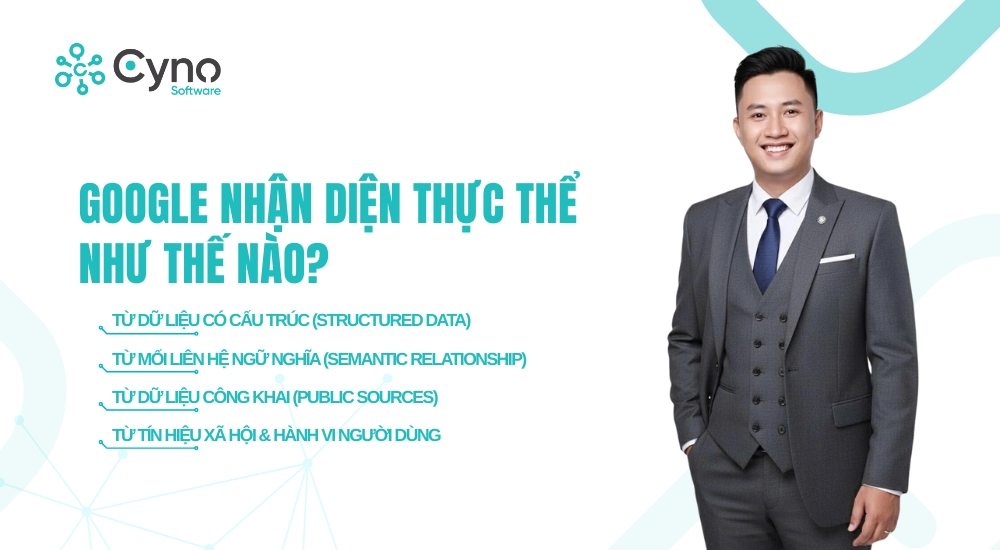 GOOGLE NHẬN DIỆN THỰC THỂ NHƯ THẾ NÀO?