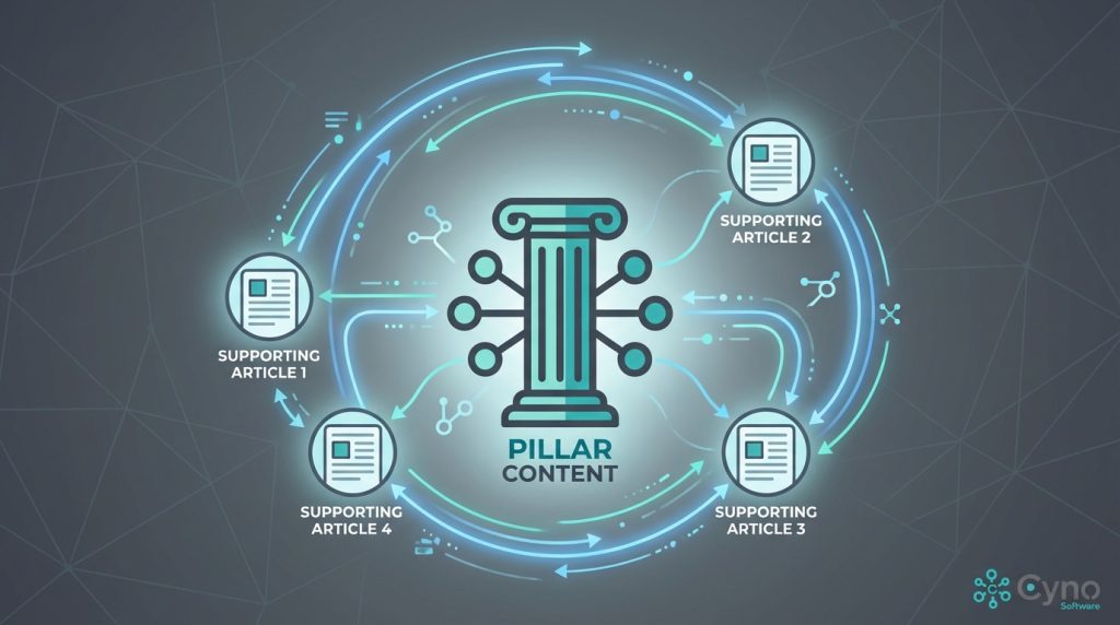 Mô hình Hub & Spoke giúp Google hiểu cấu trúc nội dung website