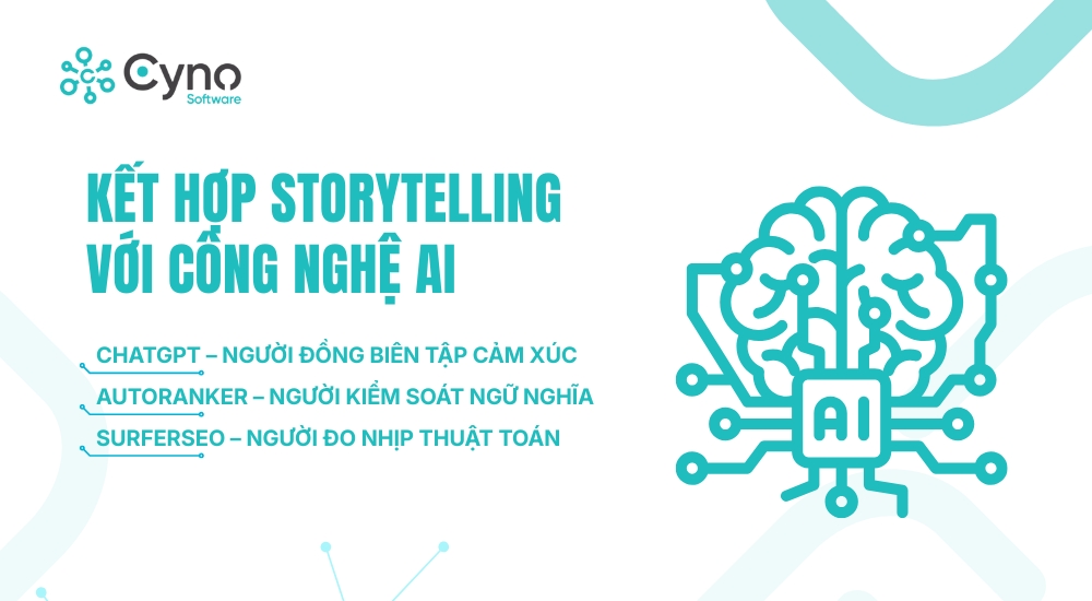 KẾT HỢP STORYTELLING VỚI CÔNG NGHỆ AI