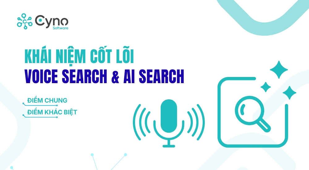 KHÁI NIỆM CỐT LÕI – VOICE SEARCH & AI SEARCH