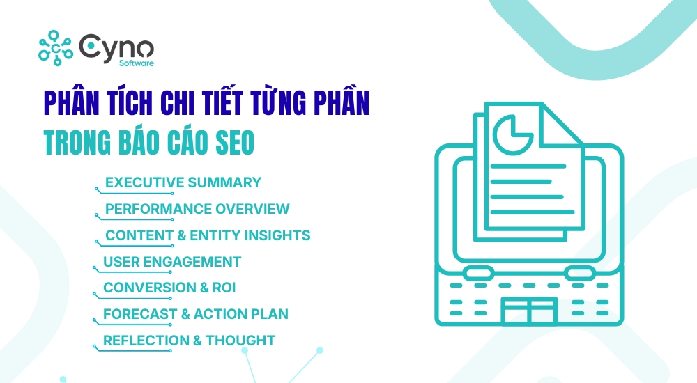 PHÂN TÍCH CHI TIẾT TỪNG PHẦN TRONG BÁO CÁO SEO
