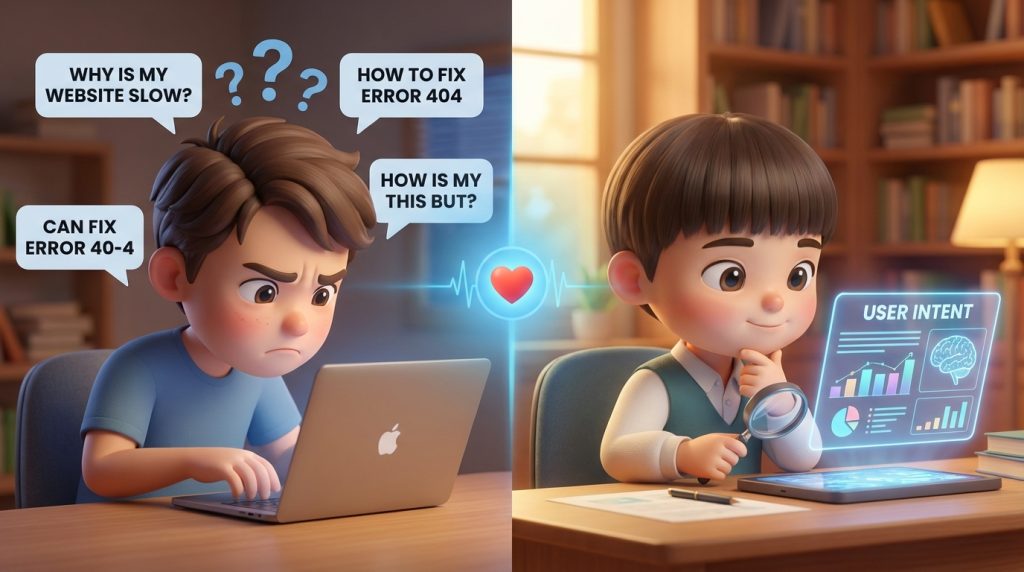 Content SEO bắt đầu từ việc hiểu đúng vấn đề và nỗi đau của người dùng