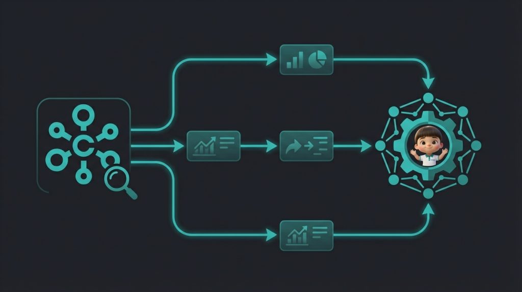 Quy trình keyword clustering 5 bước theo mô hình Cyno