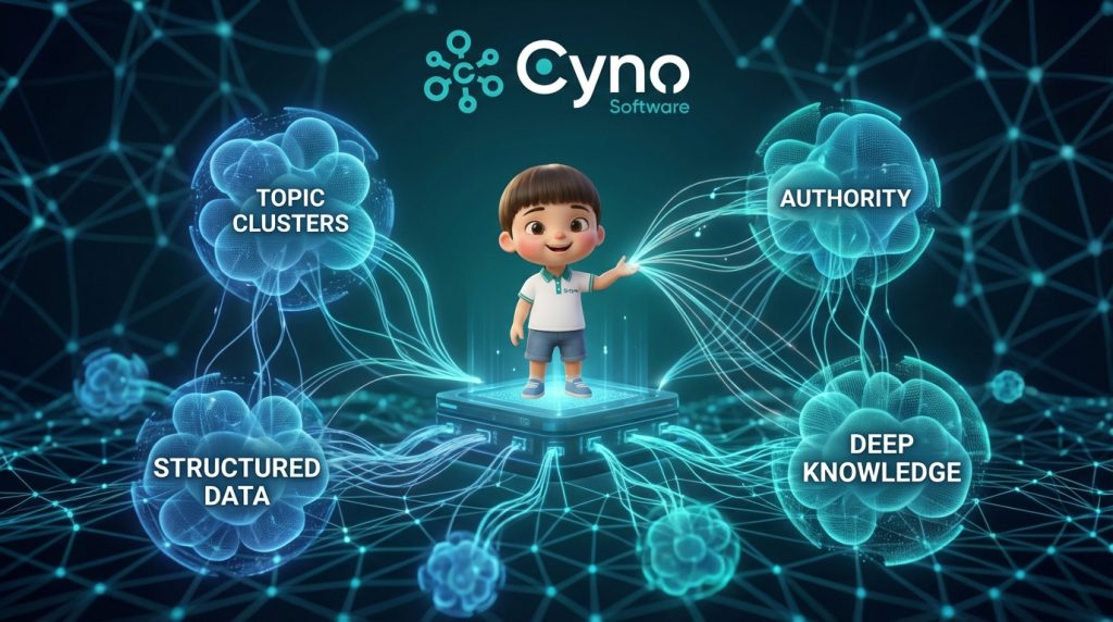 Keyword clustering giúp website xây dựng topical authority bền vững