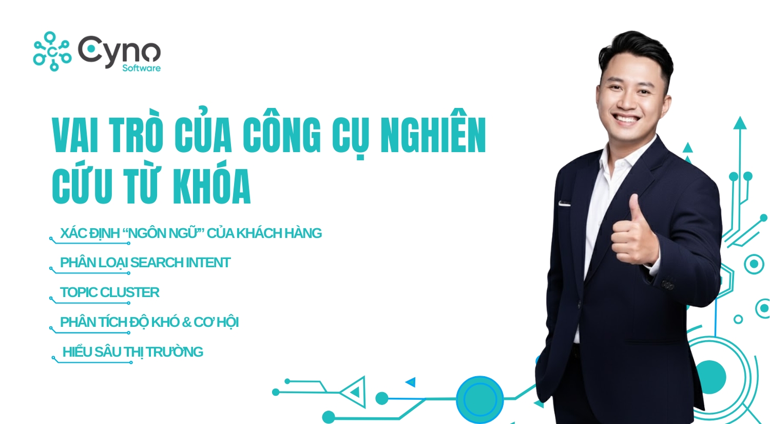 Vai trò của công cụ nghiên cứu từ khóa (nhưng đừng lẫn nó với tư duy)