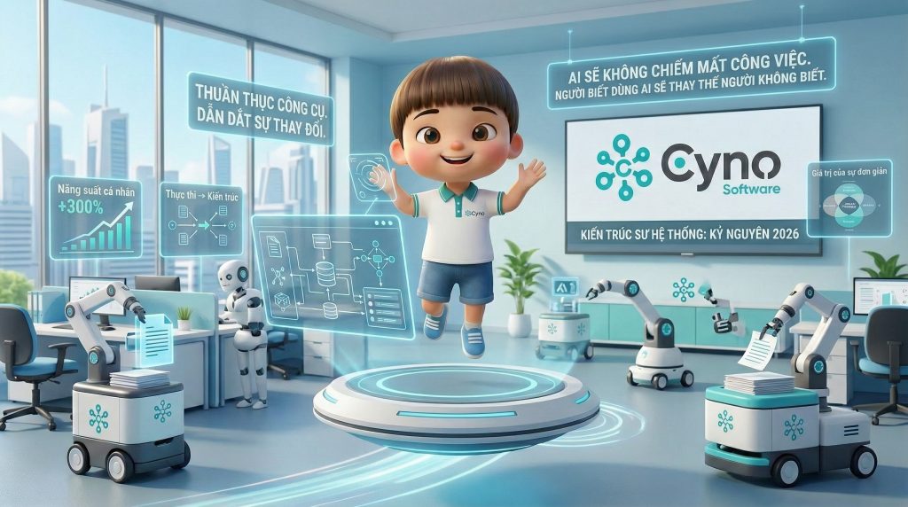 AI không cướp việc làm mà mở ra cơ hội.