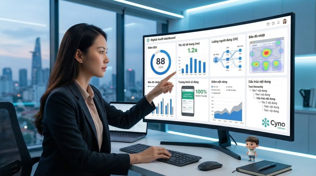 Audit hiện trạng website và phân tích dữ liệu