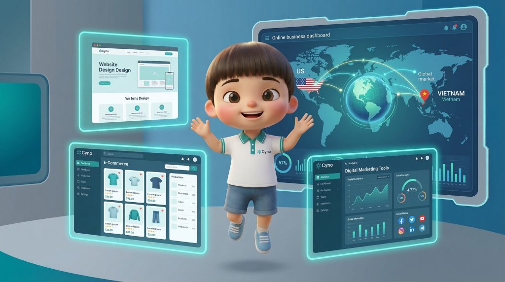 Thiết Kế Website & Digital Marketing