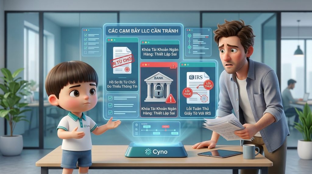 Tránh Sai Lầm Khi Mở LLC