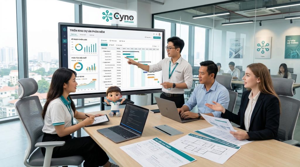 Phần mềm doanh nghiệp được xây dựng sẵn sàng cho AI Agent, chatbot AI và automation.