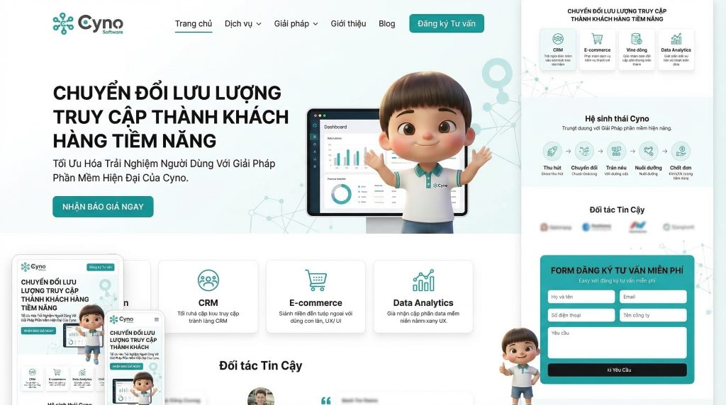 Tối ưu UX UI và chuyển đổi website